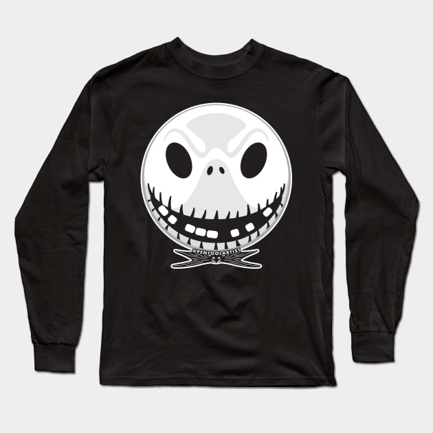 Cute Little Jack Long Sleeve T-Shirt by pentoolarts